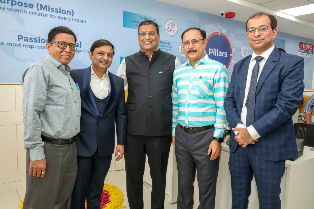OPENING CEREMONY AT HDFC MUTUAL FUND BRANCH AT MANINAGAR
